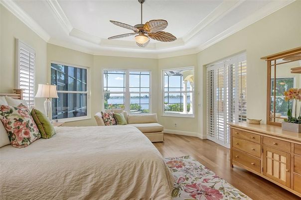 Bedroom, Interior, Water, Wood Texture Flooring