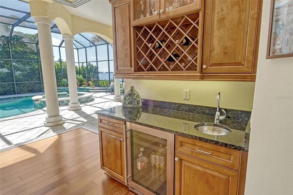 Glass Ceilings, Interior, Pool, Sun Room, Wood Texture Flooring
