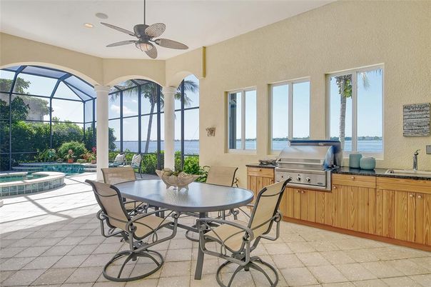 Dining room, Glass Ceilings, Interior, Pool, Recessed Lighting, Sun Room