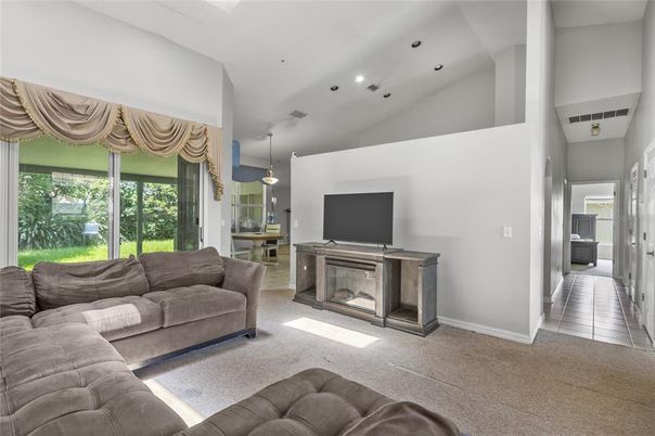 Interior, Living room, Pendant Lights, Recessed Lighting