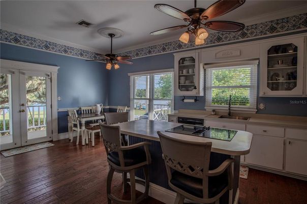 Dining room, Interior, Wood Texture Flooring