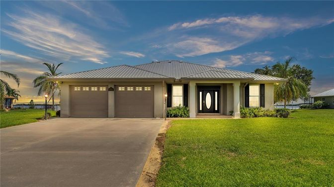 Attached, Backyard, Exterior, Facade, Ranch