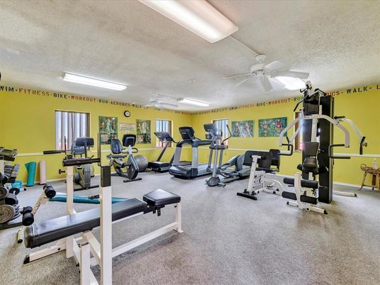 Fitness Equipment, Gym, Interior