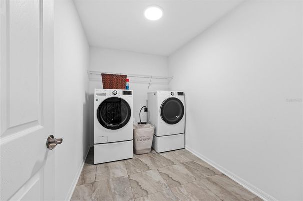 Interior, Recessed Lighting, Washer