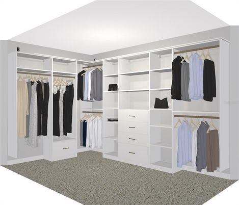 Interior, Walk-in Closets