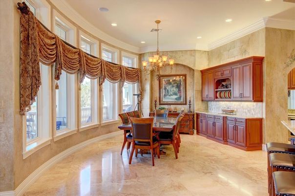 Chandelier, Dining room, Interior, Recessed Lighting