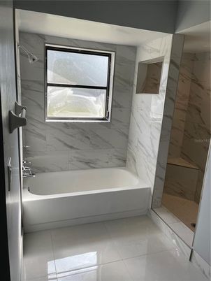 Bathroom, Interior, Marble Walls
