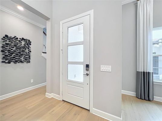 Interior, Recessed Lighting, Wood Texture Flooring