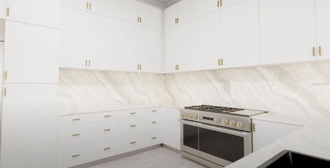 Interior, Kitchen, Stainless Steel Appliances