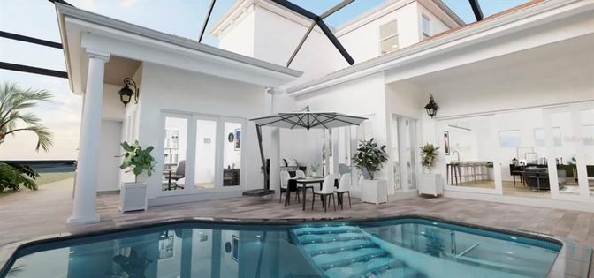 Glass Ceilings, Interior, Pool, Sun Room