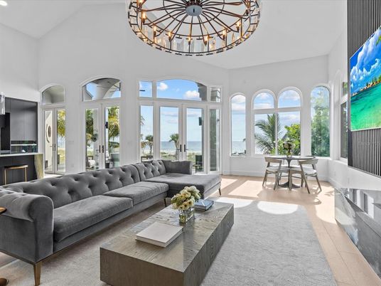 Chandelier, Interior, Living room, Recessed Lighting
