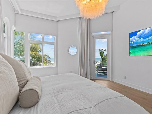 Bedroom, Chandelier, Interior, Wood Texture Flooring