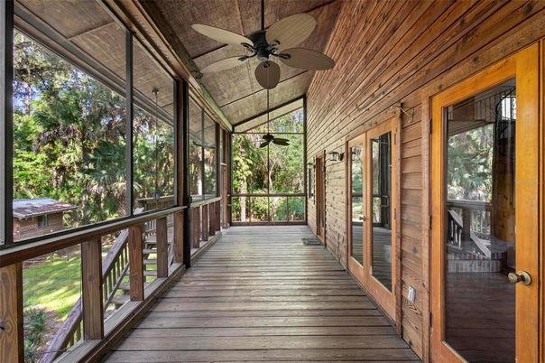 Interior, Sun Room, Wooden Ceilings, Wood Texture Flooring