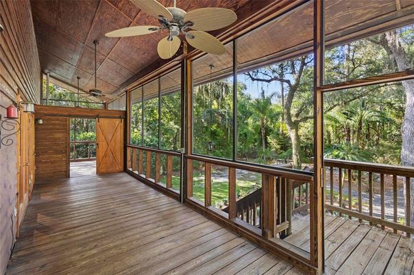 Interior, Sun Room, Wood Texture Flooring