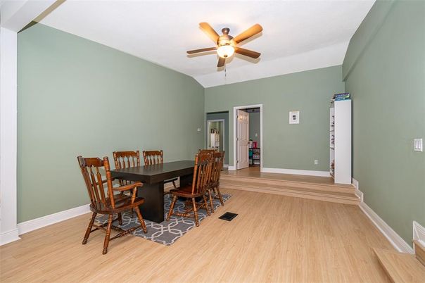 Dining room, Interior, Wood Texture Flooring