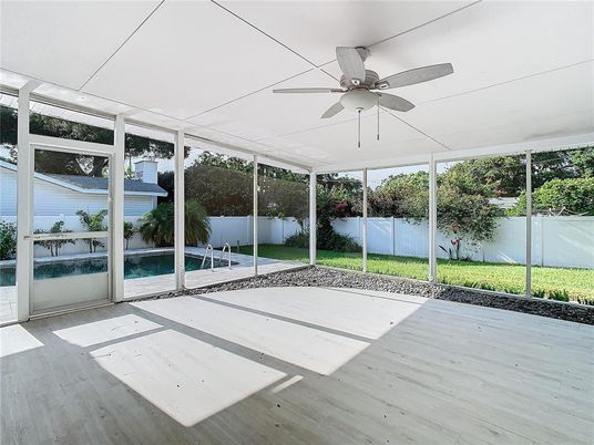 Interior, Sun Room, Wood Texture Flooring
