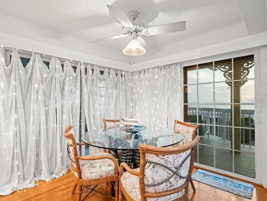 Dining room, Interior, Wood Texture Flooring