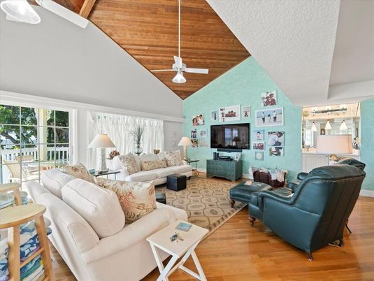 Interior, Living room, Wooden Ceilings, Wood Texture Flooring