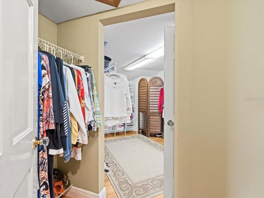 Interior, Walk-in Closets, Wood Texture Flooring