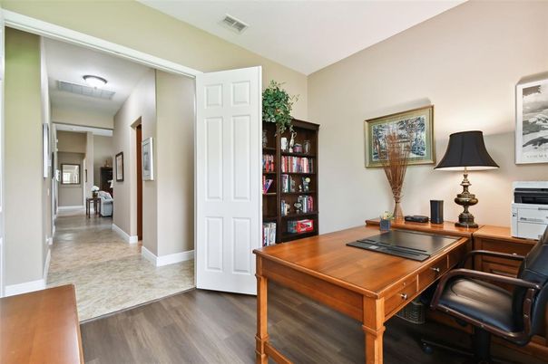 Home Office, Interior, Wood Texture Flooring