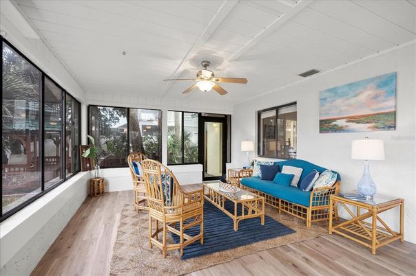 Interior, Living room, Sun Room, Wood Texture Flooring