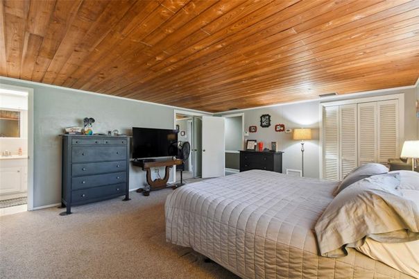 Bedroom, Interior, Wooden Ceilings