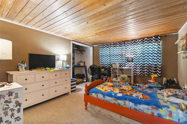 Bedroom, Interior, Wooden Ceilings