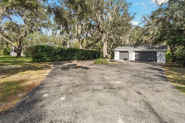 Backyard, Detached Garage, Exterior