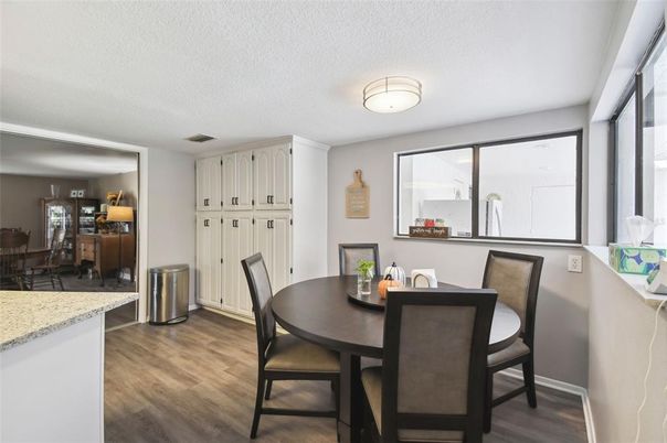 Dining room, Interior, Wood Texture Flooring
