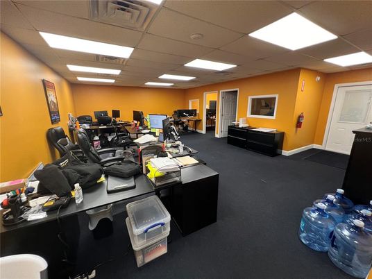 Home Office, Interior, Recessed Lighting