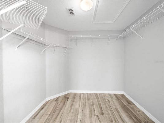 Interior, Walk-in Closets, Wood Texture Flooring