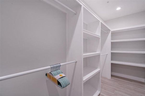 Interior, Recessed Lighting, Walk-in Closets, Wood Texture Flooring