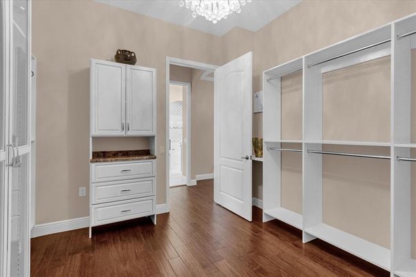 Interior, Walk-in Closets, Wood Texture Flooring