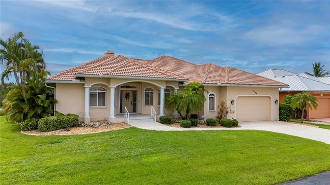 Attached, Backyard, Exterior, Facade, Mediterranean