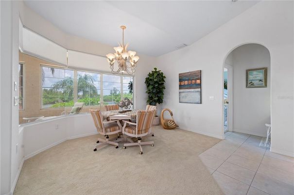 Chandelier, Home Office, Interior
