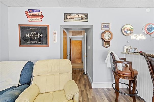 Fireplace, Interior, Wood Texture Flooring