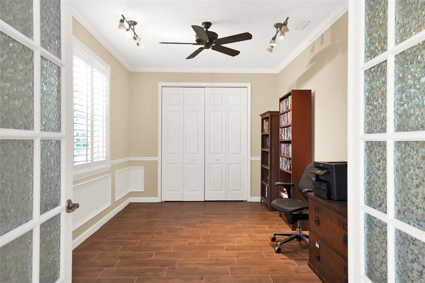 Home Office, Interior, Wood Texture Flooring