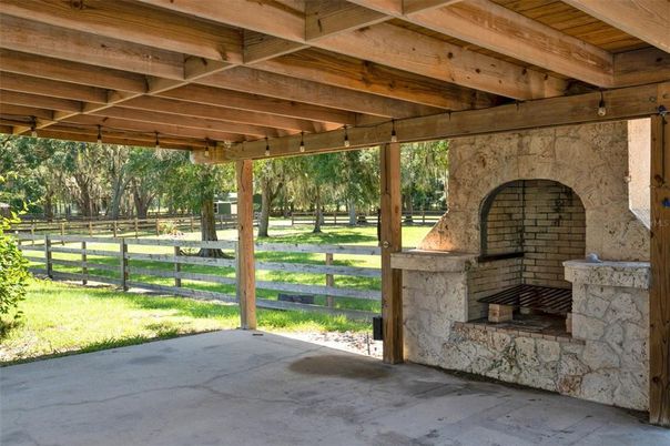 Exterior, Fireplace