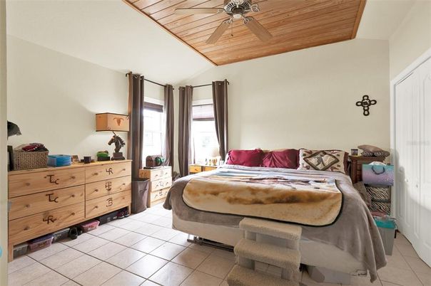 Bedroom, Interior, Wooden Ceilings