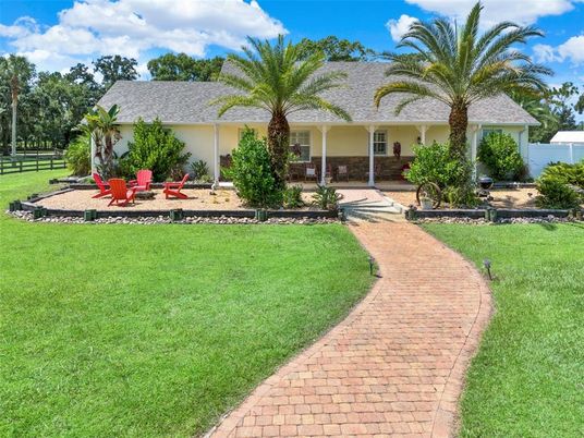 Backyard, Exterior, Facade, Ranch