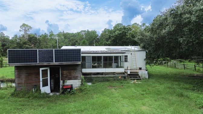 Backyard, Exterior, Solar Panels