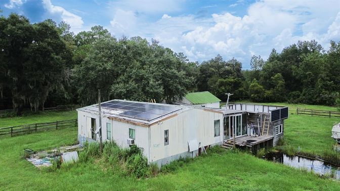 Backyard, Exterior, Solar Panels