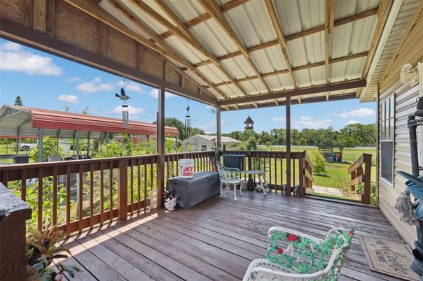 Exterior, Wood Texture Flooring