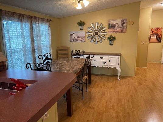 Dining room, Interior, Wood Texture Flooring