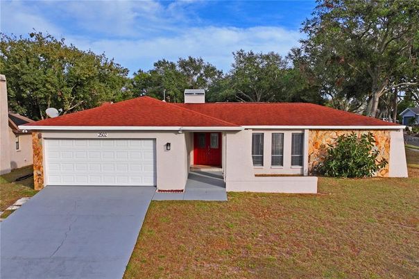 Attached, Backyard, Exterior, Facade, Ranch