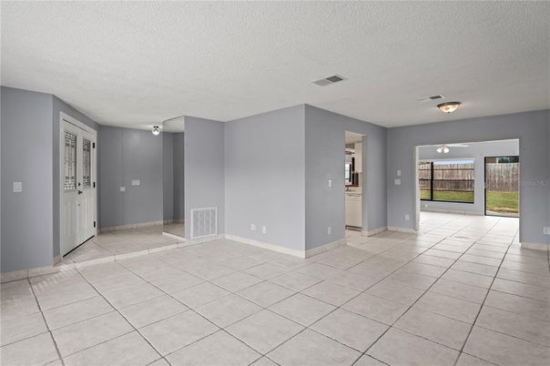 Empty room, Interior