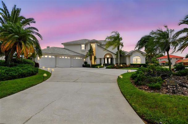 Attached, Backyard, Exterior, Facade, Mediterranean