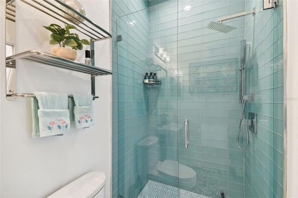 Bathroom, Glass Shower, Interior