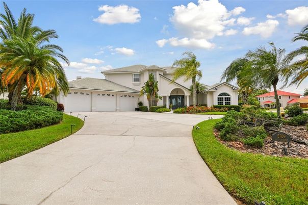 Attached, Backyard, Exterior, Facade, Mediterranean