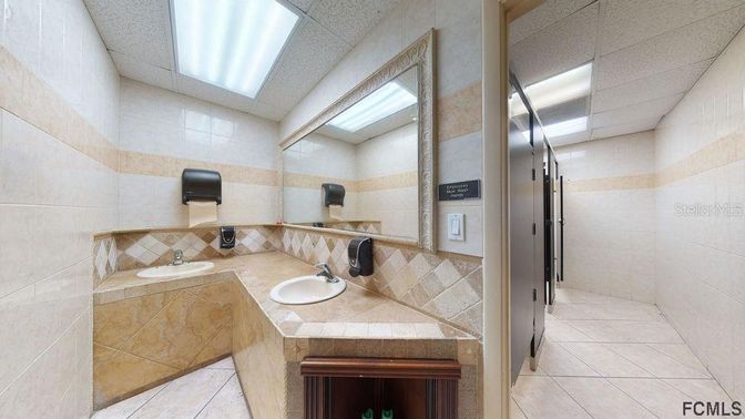 Bathroom, Dual Sink Vanities, Interior, Tile Countertops